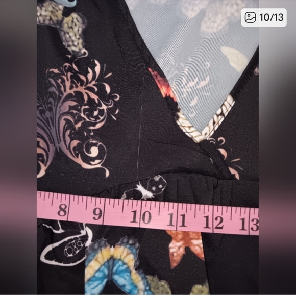 Boho Butterfly Tops Bundle | Long Sleeve Tunic Blouses | Relaxed Fit L–XL - Picture 10 of 16